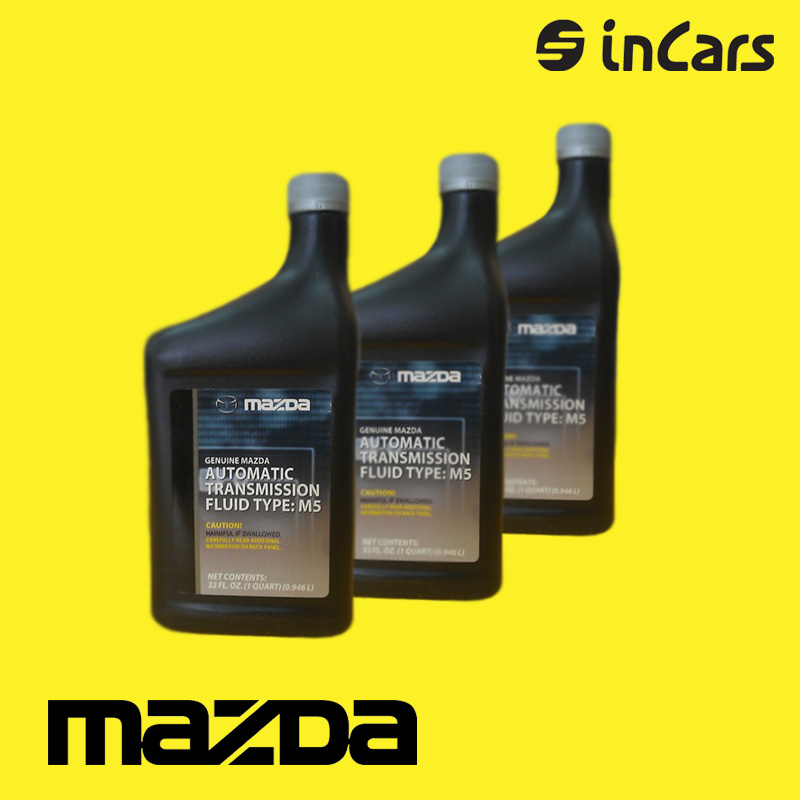 Масло трансмиссионное  Mazda transmission M5 1l  0000-77-112E-01